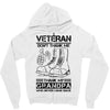 Veteran Don't Thank Me Thank My Grandpa Who Never Came Back Zipper Hoodie