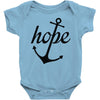 hope anchor religious Baby Onesie