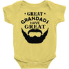 mens grandads bearded Baby Onesie
