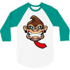 monkey (2) 3/4 Sleeve Shirt