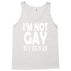 new i'm not gay but $20 is $20 Tank Top