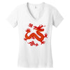 Chinese New Year Symbol Women's V-Neck T-Shirt