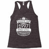 Made In 1997 And Still Awesome Racerback Tank