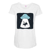 Ufo Maternity Scoop Neck T-shirt