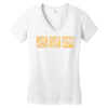 run from evil Women's V-Neck T-Shirt