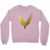 the fly bird   maverick jake paul   gold Crewneck Sweatshirt