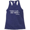 you can do this coffee Racerback Tank