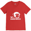 98% chimpanzee V-Neck Tee