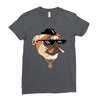 pug life Ladies Fitted T-Shirt