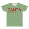santa i'm a big fun All Over Men's T-shirt