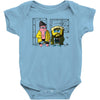 pat and silent bob Baby Bodysuit