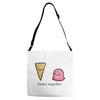 better together Adjustable Strap Totes