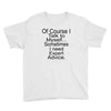 talk to myself Youth Tee