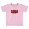 mission college maroon Toddler T-shirt