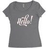 helio Women's Triblend Scoop T-shirt