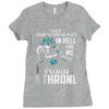 i know there a special place in hell for me Ladies Fitted T-Shirt
