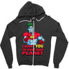 planeteer call Zipper Hoodie