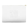 moustache touch my beard Accessory Pouches