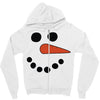 frosty snowman Zipper Hoodie