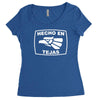 hecho en tejas Women's Triblend Scoop T-shirt