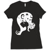 typographic Ladies Fitted T-Shirt