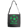 brasil sport soccer ball fun Adjustable Strap Totes