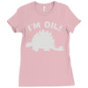 science dinosaur Ladies Fitted T-Shirt