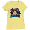 outpost 31 huskies monster version Ladies Fitted T-Shirt