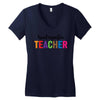 Kindergarten Teacher Women's V-Neck T-Shirt
