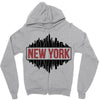 new york Zipper Hoodie