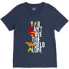 you can't save the world alone V-Neck Tee