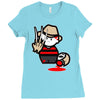 nightmare freddy krueger robert englund horror Ladies Fitted T-Shirt