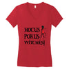 hokus pokus witches Women's V-Neck T-Shirt