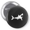 shark 'bite me' Pin-back button