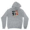 team 10 american flag Unisex Hoodie