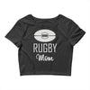 rugby mom Crop Top