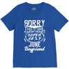 This Girl Is Taken By A Super Sexy June Boyfriend V-Neck Tee