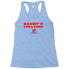 daddys treasure Racerback Tank