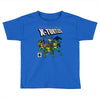 x turtles, mutants in a half shell Toddler T-shirt