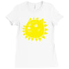 shining doge Ladies Fitted T-Shirt