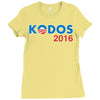 vote for kodos Ladies Fitted T-Shirt