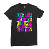 texting and driving like it's 1990 Ladies Fitted T-Shirt