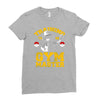 training to be gym master Ladies Fitted T-Shirt
