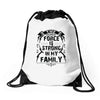 The force is strong in my family... Drawstring Bags