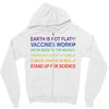 earth is not flat Zipper Hoodie