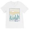 camp river V-Neck Tee