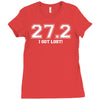 27 i got lost Ladies Fitted T-Shirt