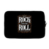 let's rock and or roll Laptop sleeve