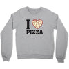 i Love Pizza Crewneck Sweatshirt