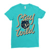 stay wild 2 Ladies Fitted T-Shirt